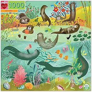 Otters at Play 64pc Puzzle