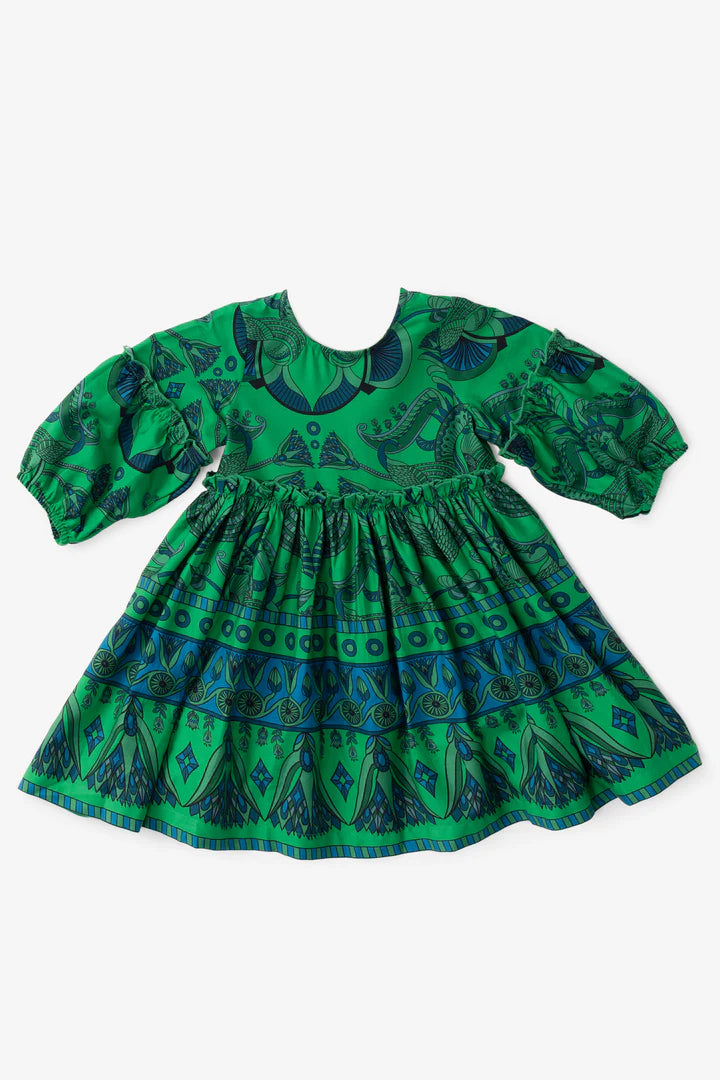 Savannah Dress in Emerald