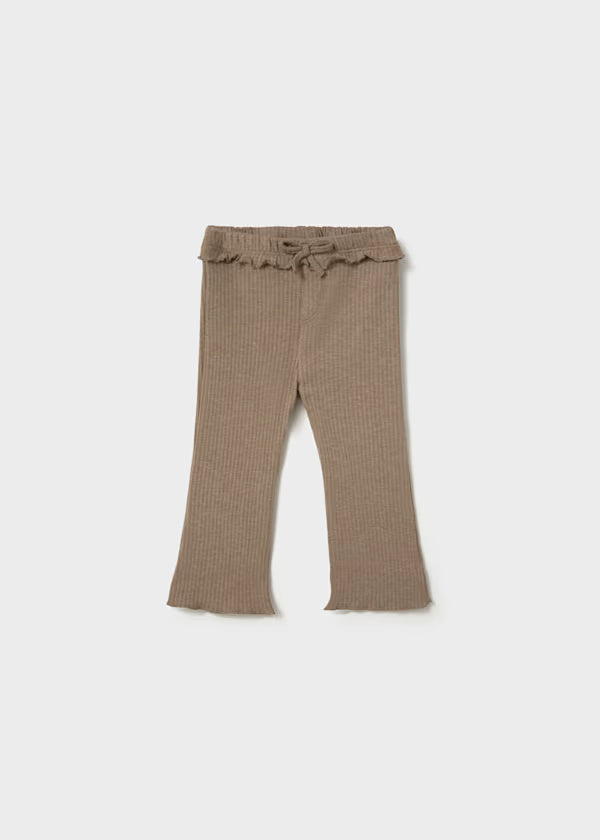 Flared Ribbed Legging