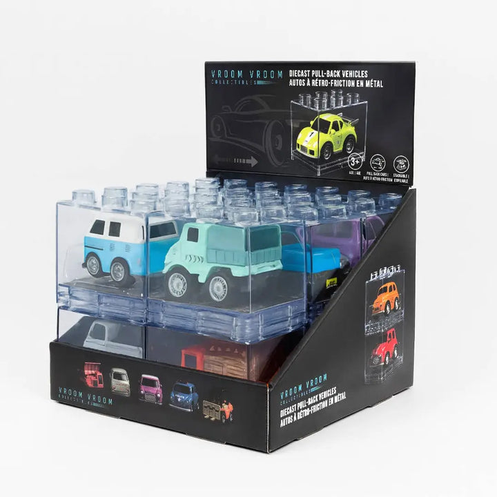 VVC Mixed Pull-Back Diecast Vehicles