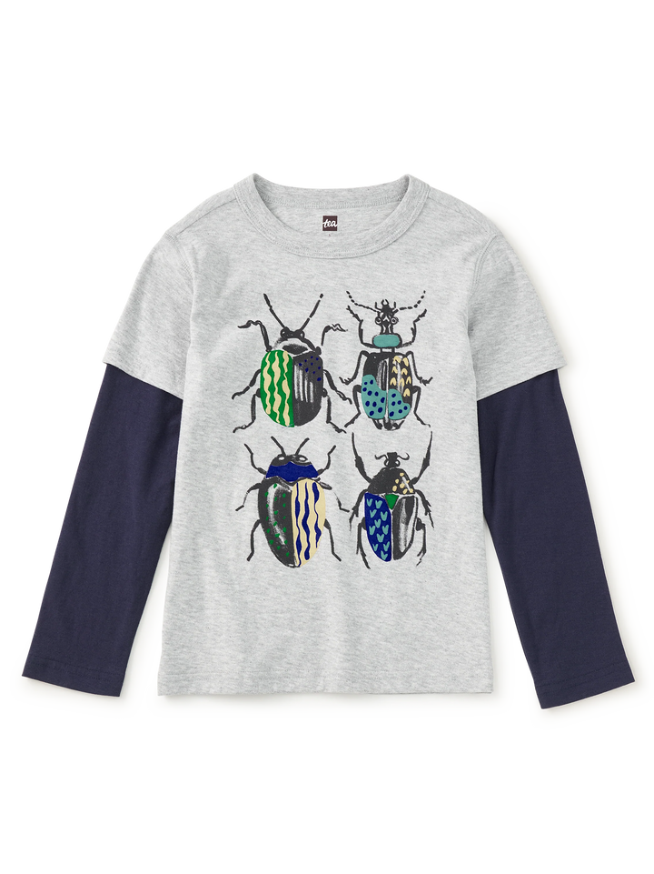 British Beatle Layered Tee