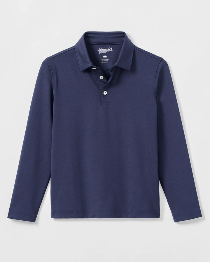 Performance Featherweight Long Sleeve Jr Polo Swing