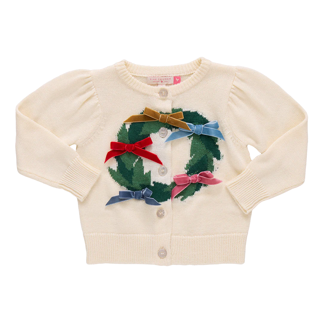 Constance Sweater Holiday Wreath