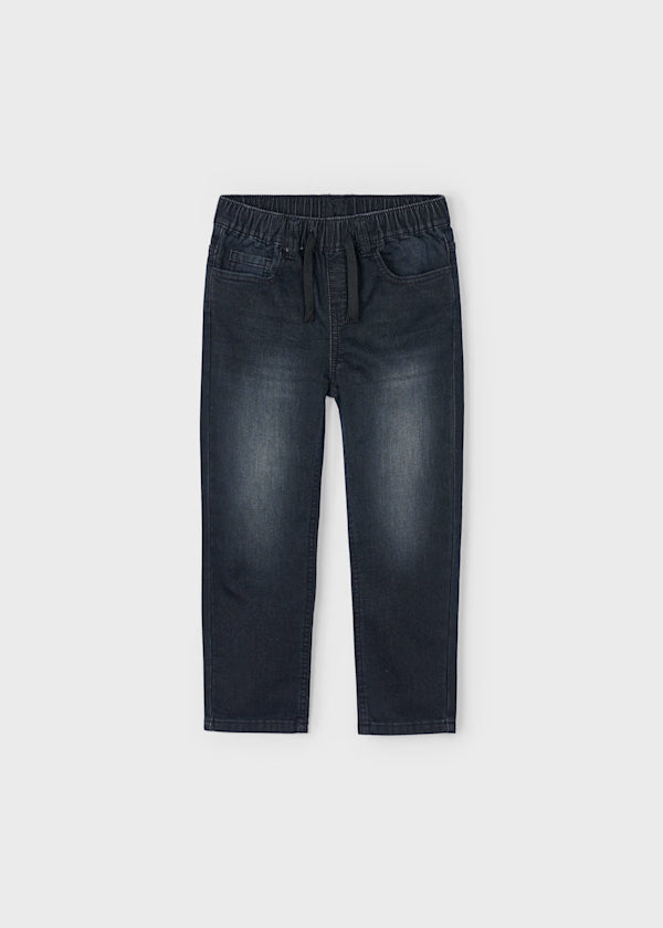 Soft Denim Jogger Pant
