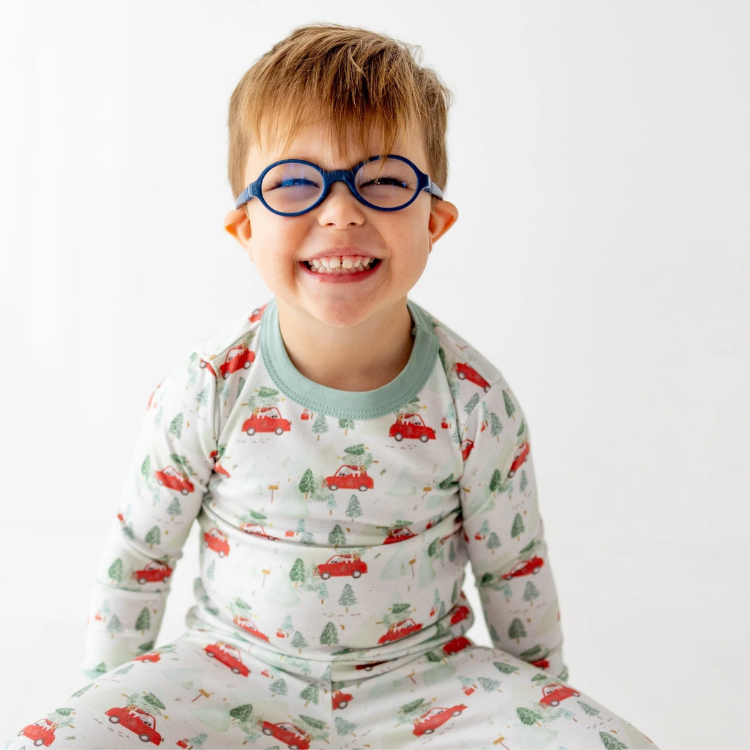 Evergreen Express Long Pajamas