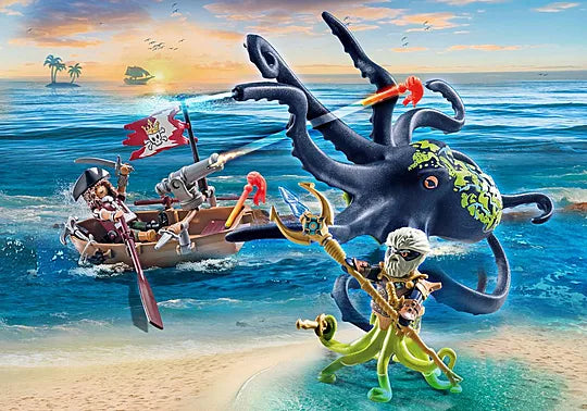 Battle with the Gigantic Octopus