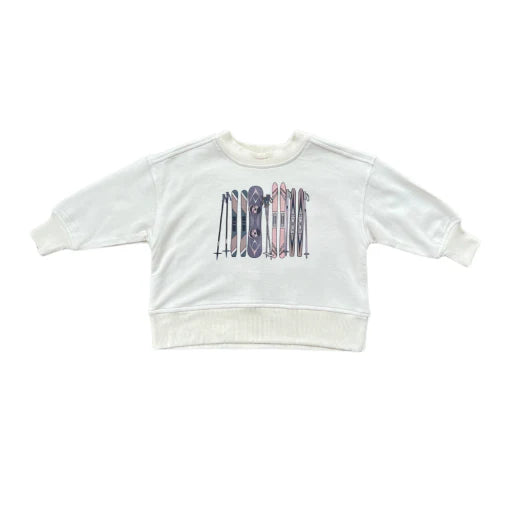 Snowboards Boxy Sweatshirt