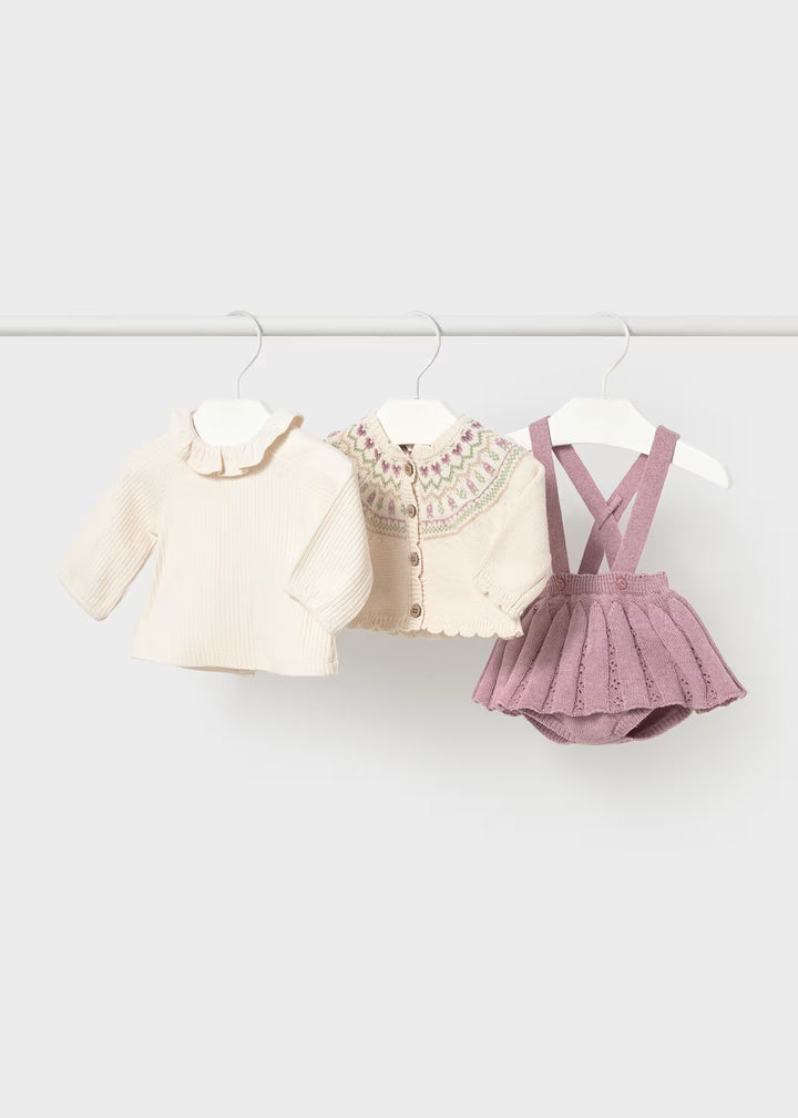 3Pc Knit Set