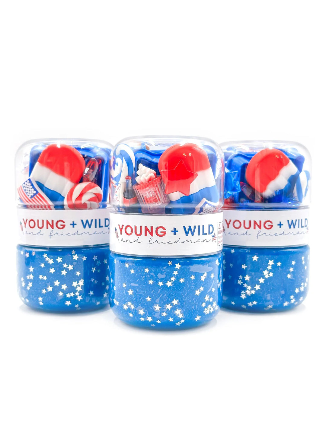Grab & Go Dough Jar Fourth of July