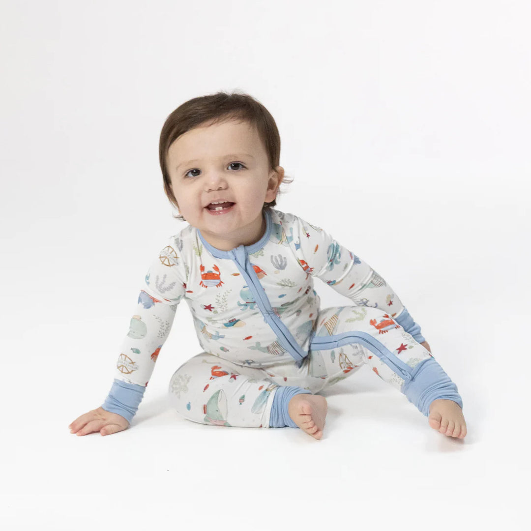 Sailor Sea Creatures Convertible Romper
