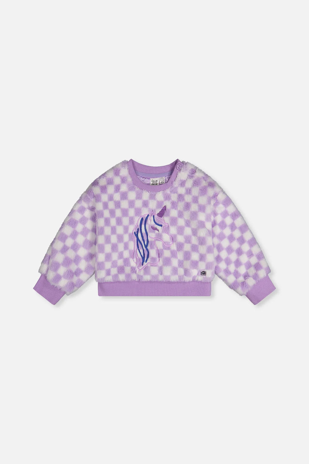 Unicorn Faux Fur Top