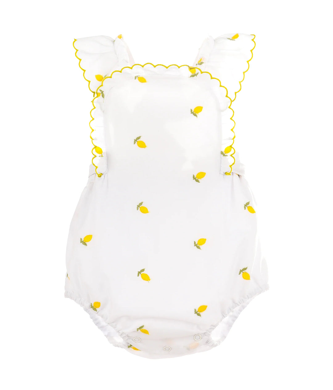 Lemon Broderie Sunsuit