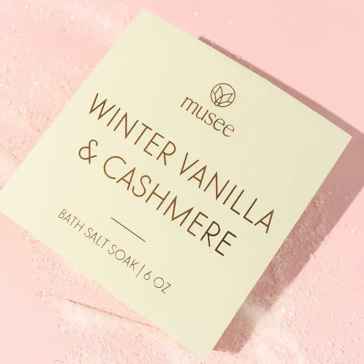 Winter Vanilla & Cashmere Bath Salt