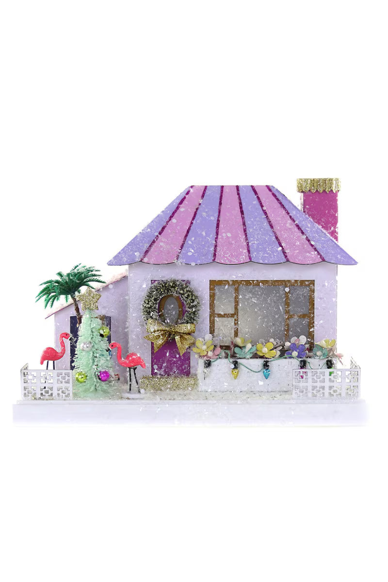 Purple Palm Springs House