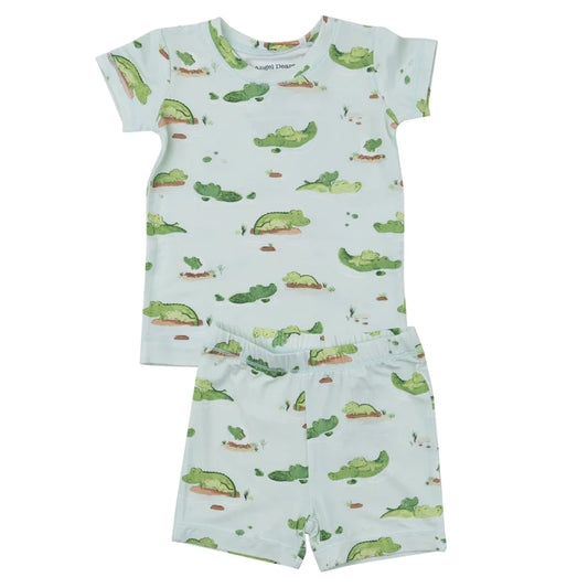 Alligators Short Loungewear Set
