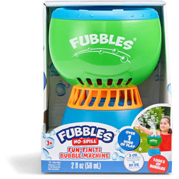 Fubbles No Spill Fun-Finiti Bubble Machine