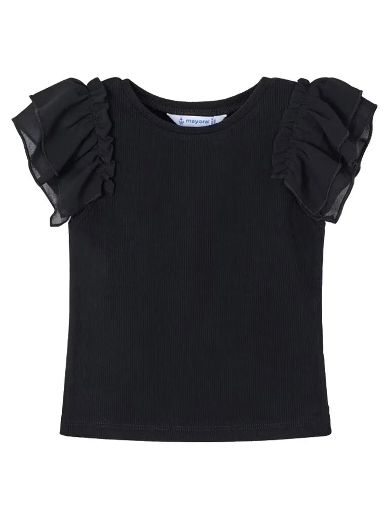 Ruffle Sleeve Top