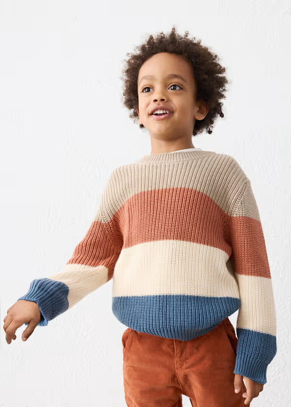 Colorblock Sweater
