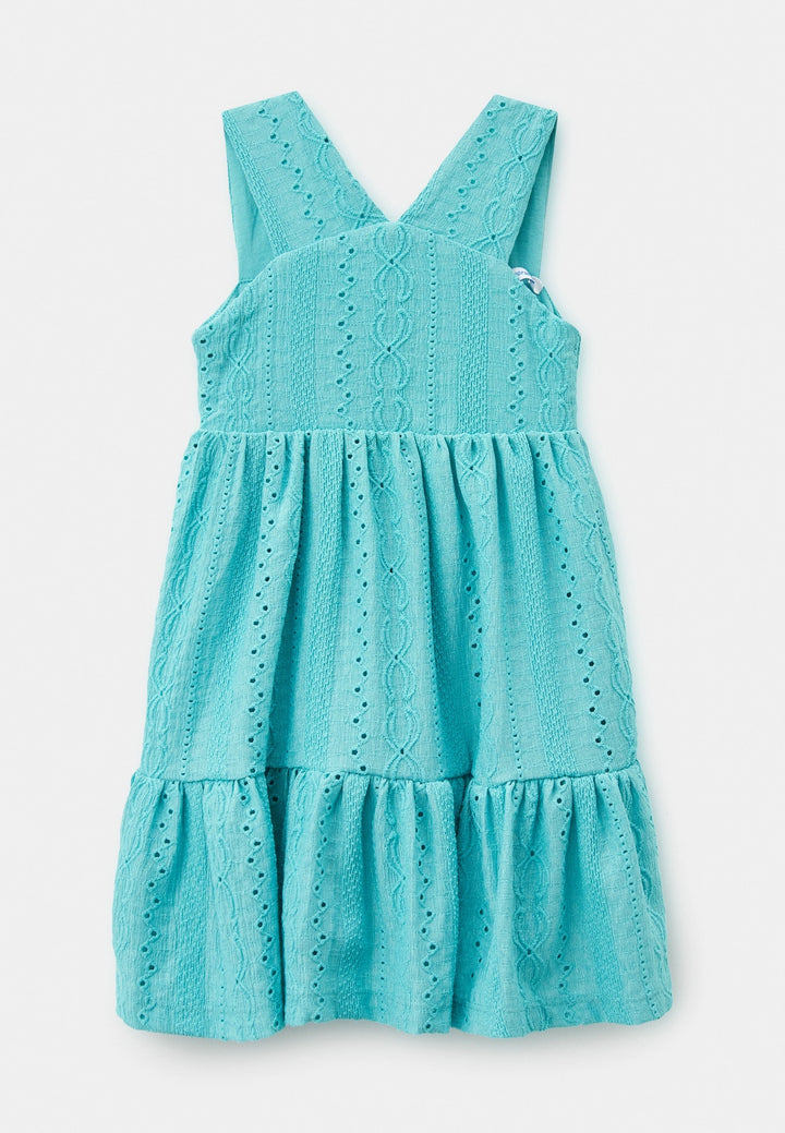 Jacquard Turquoise Dress