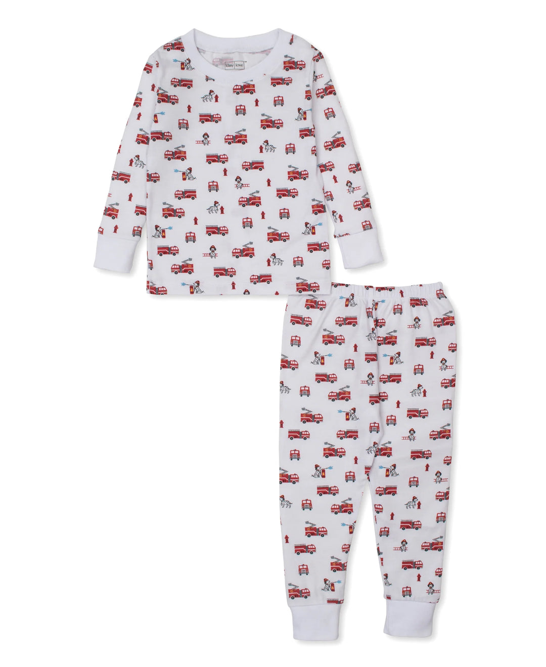 Brave Firefighters Pajama Set Snug Fit