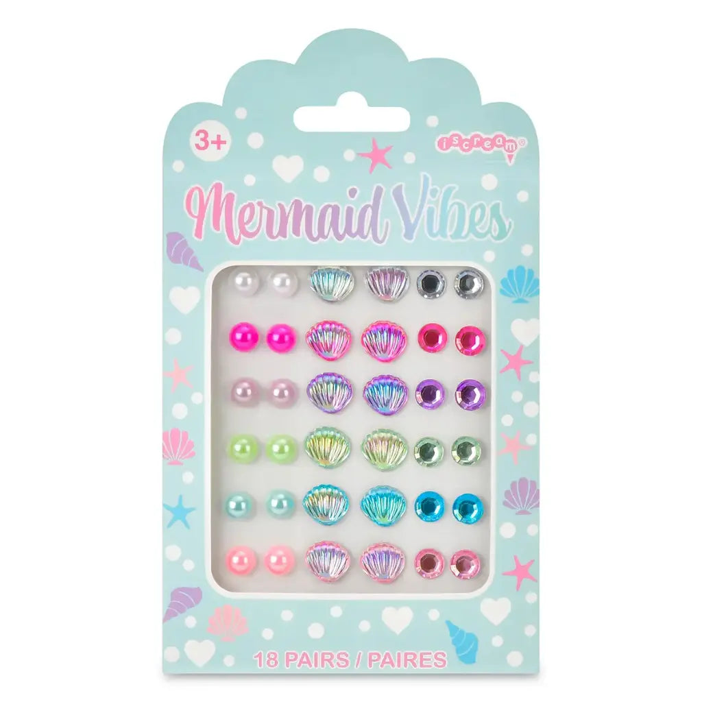 Mermaid Vibes Stick On Earrings