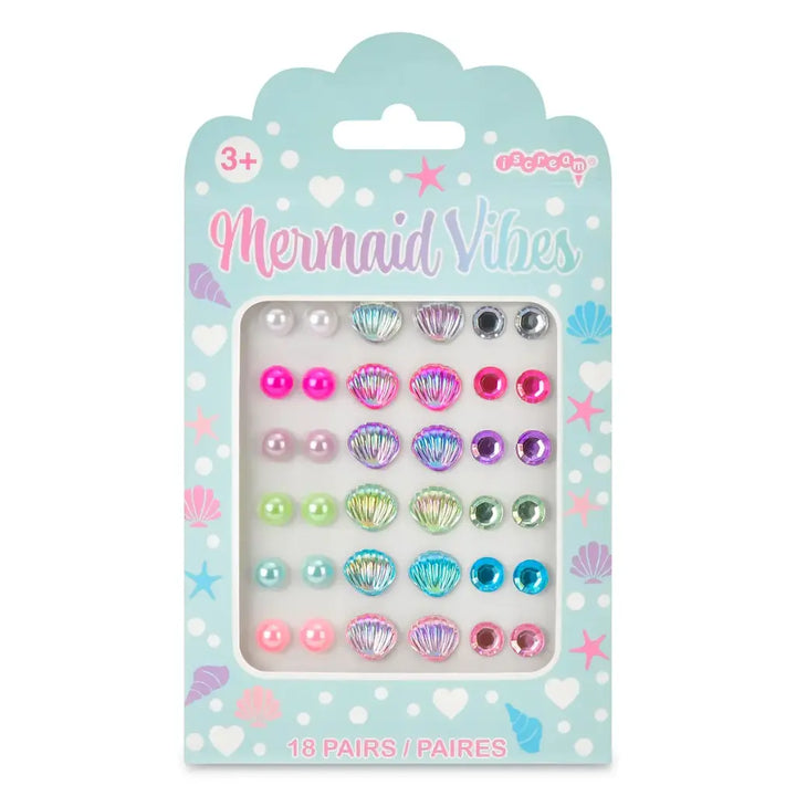 Mermaid Vibes Stick On Earrings