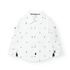 Frog Poplin Button Down