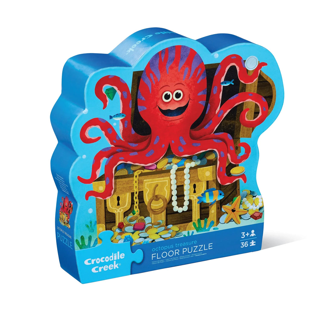 36 Piece Puzzle Octopus Treasure