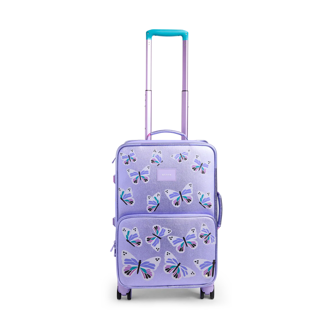 Butterfly Logan Carry On Suitcase