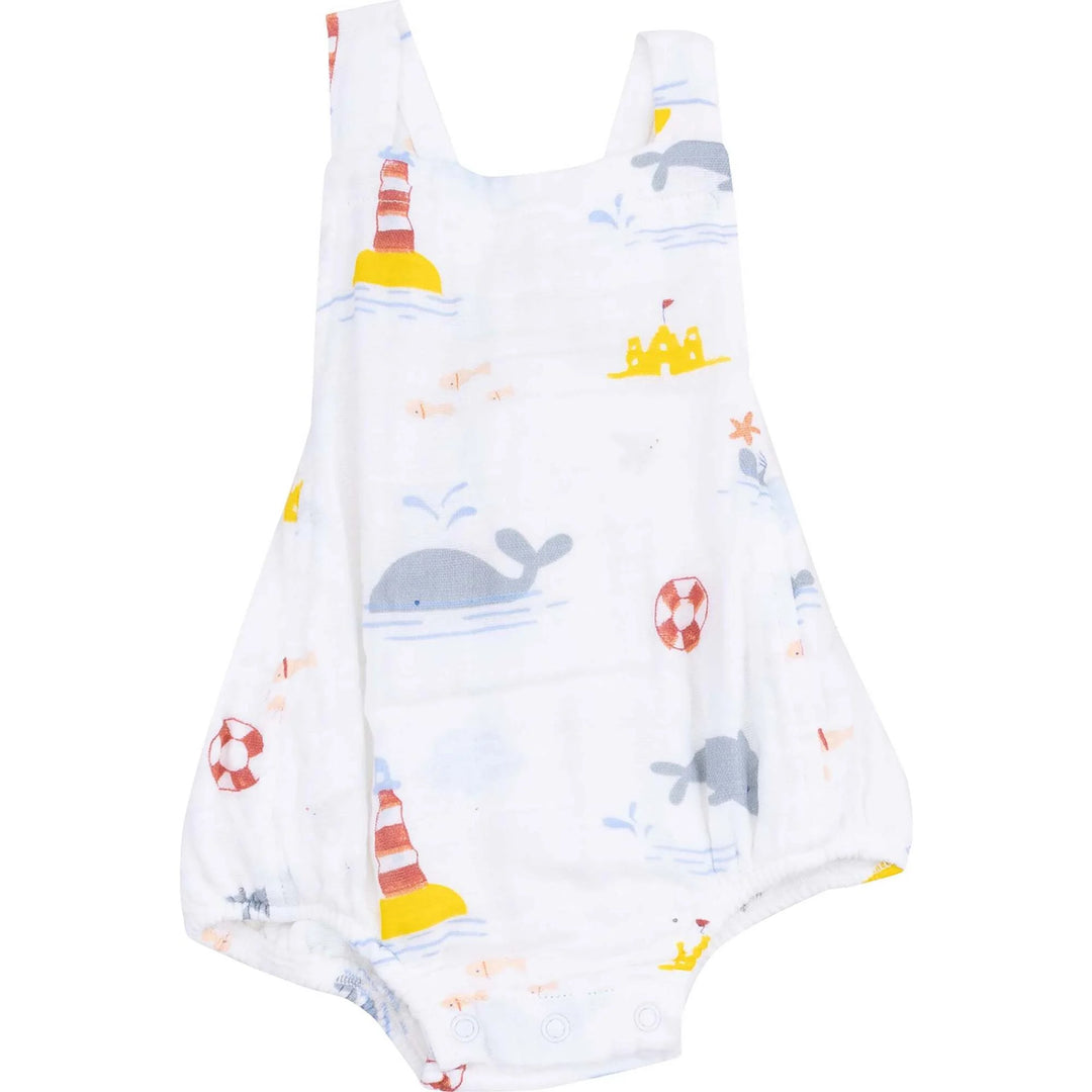Take Me to the Sea Retro Sunsuit