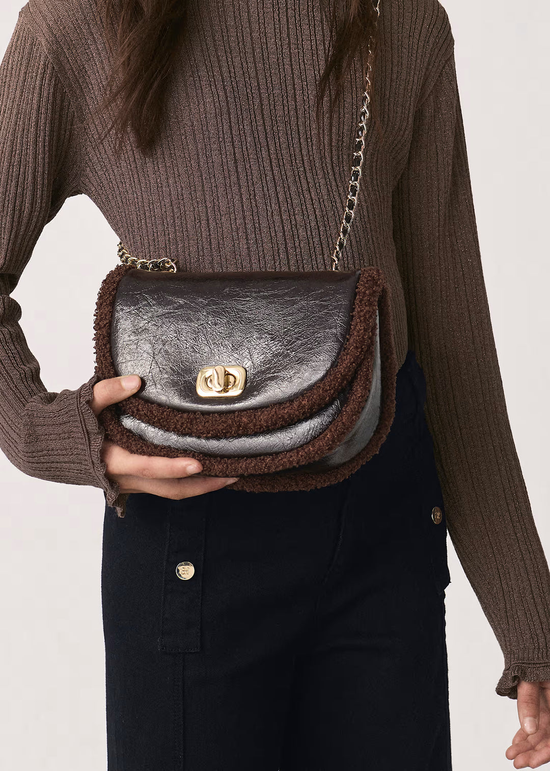 Mixed Sherpa Bag