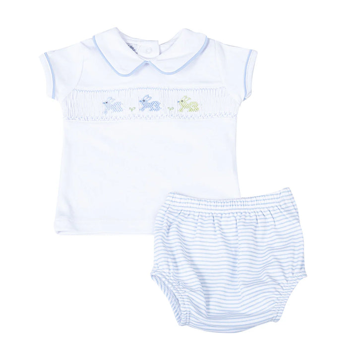 Hoppity Hop Smocked Diaper Cover Set