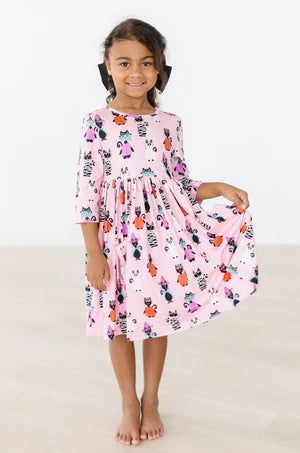 Purrr-fectly Spooky Twirl Dress