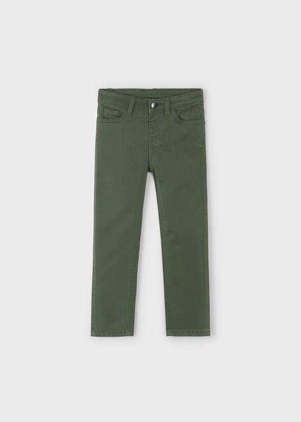 Olive Slim Fit Pant
