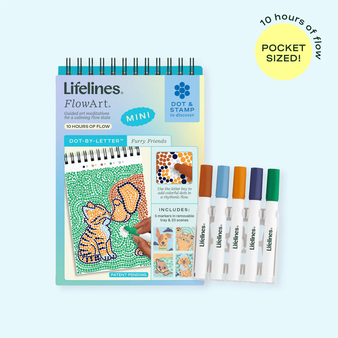 FlowArt® Mini Dot-by-Letter Furry Friends