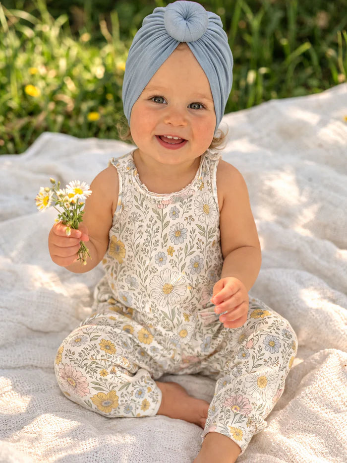 Cotton Tank Romper Wildflower