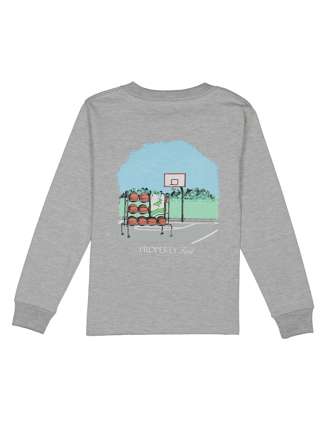 Basketball Long Sleeve Tee