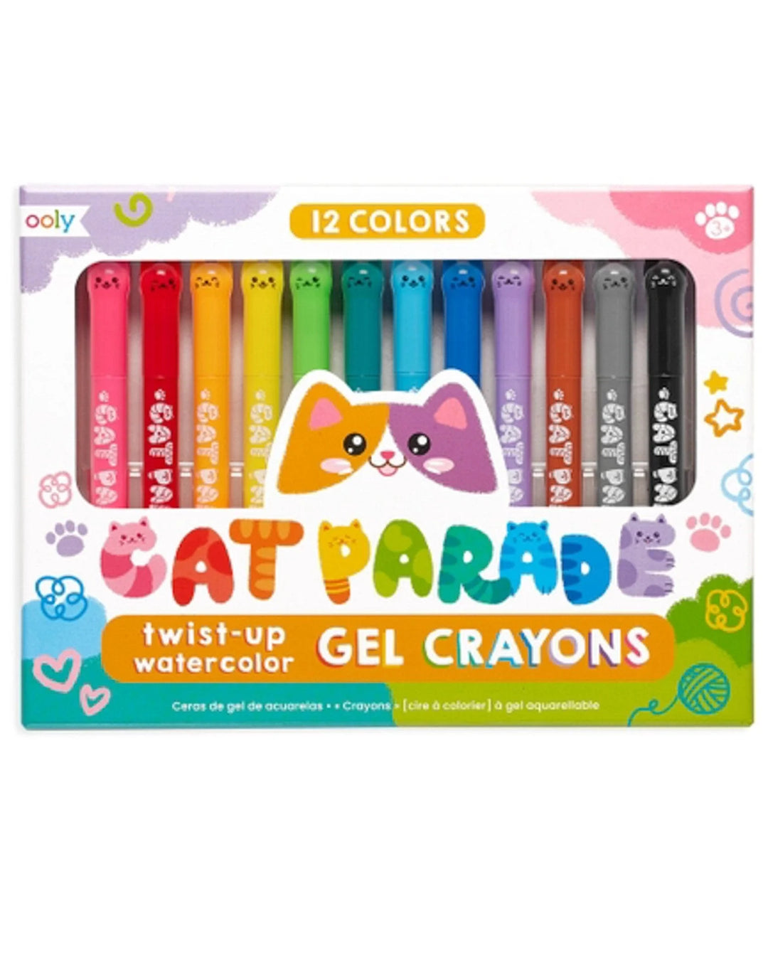 Cat Parade Gel Crayons