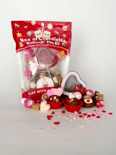 Valentine's Box of Chocolates Kiddough Play Kit