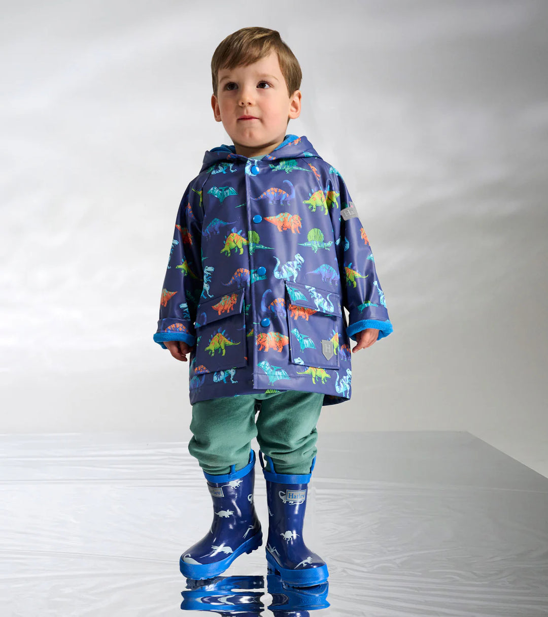 Dino Party Snap Raincoat