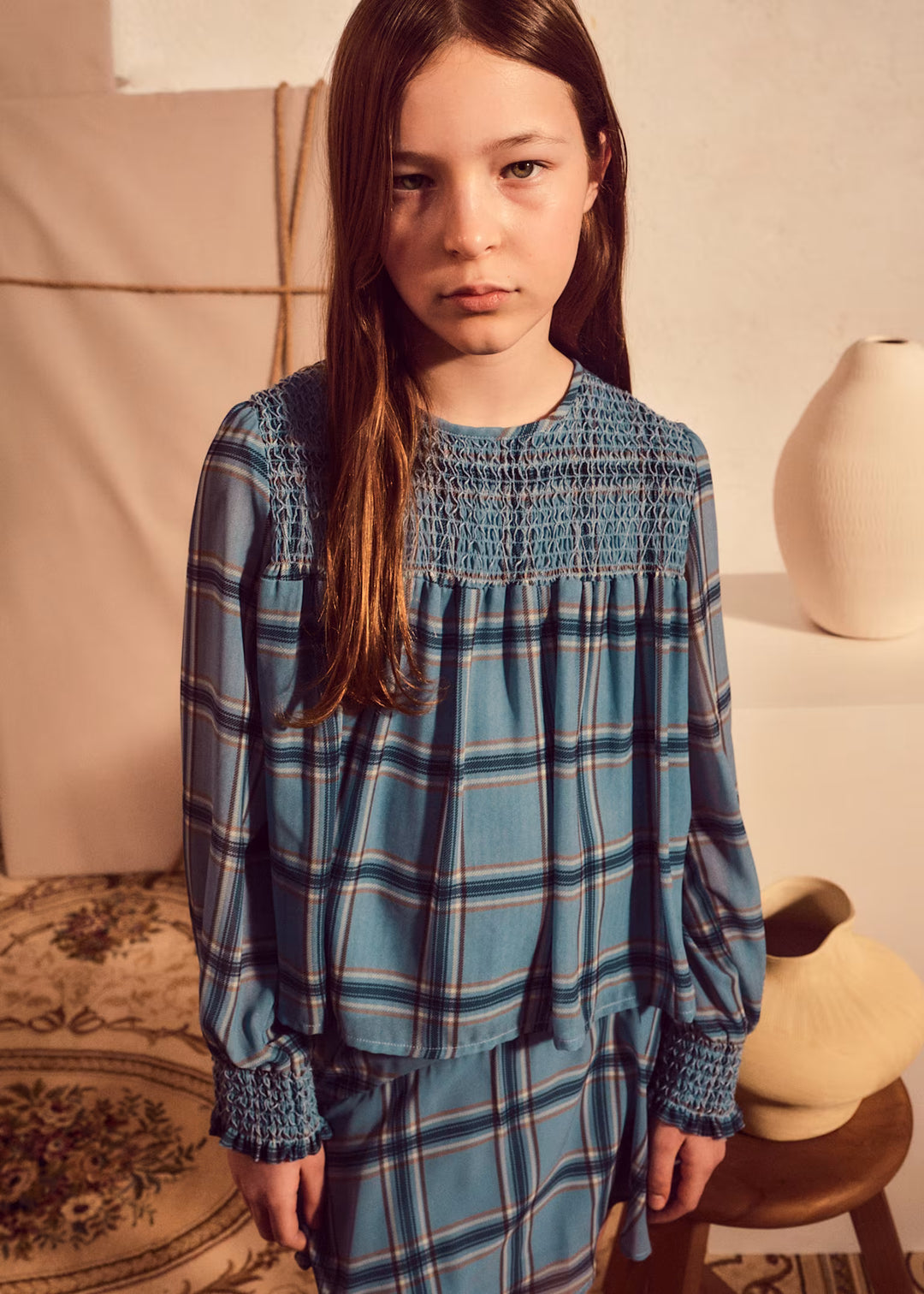 Plaid Top