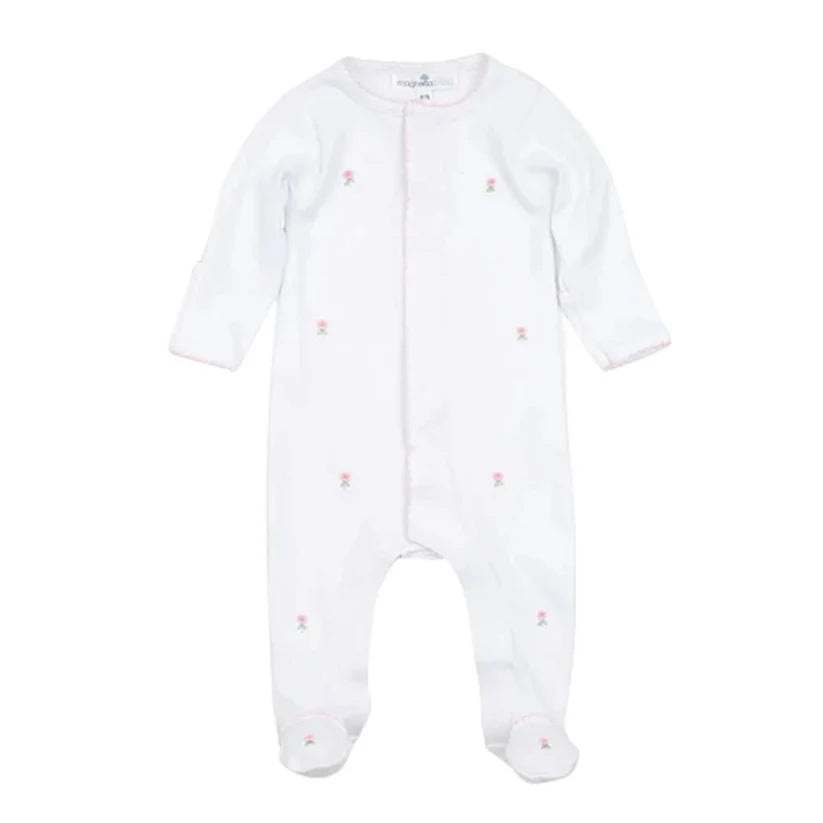 Juliette's Classics Footie Pink Scattered