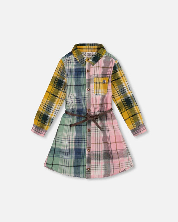 Shirt Dress with Belt