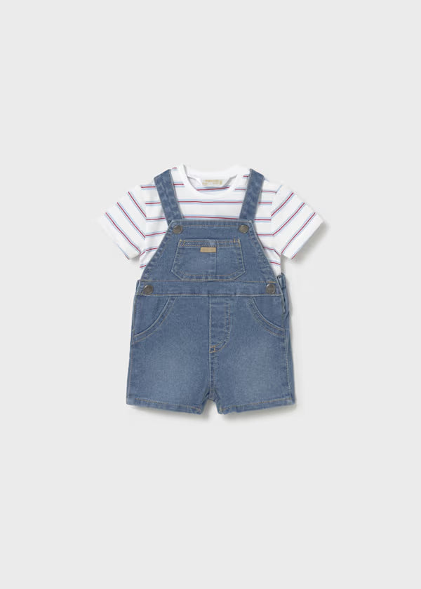 Dungaree & T-shirt Set