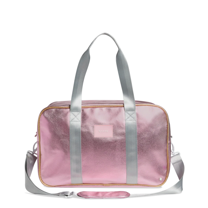 Rockaway Duffle Metallic Pink/Silver
