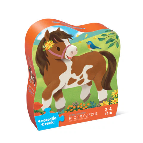 36 Pc Shaped Box Puzzle Pretty Ponies