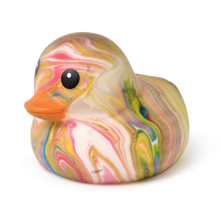Jumbo Marbled Squishy Ducky