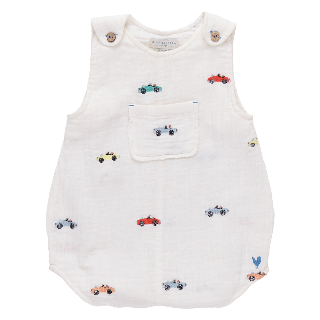 Noah Jumper Vintage Car Embroidery