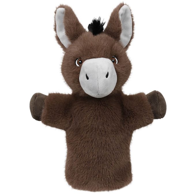 Eco Animal Puppet Buddies Donkey Hand Puppet