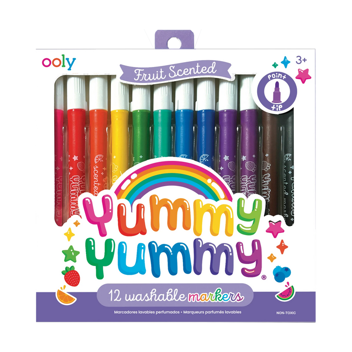 Yummy Yummy Fruit Scented Markers Set of 12